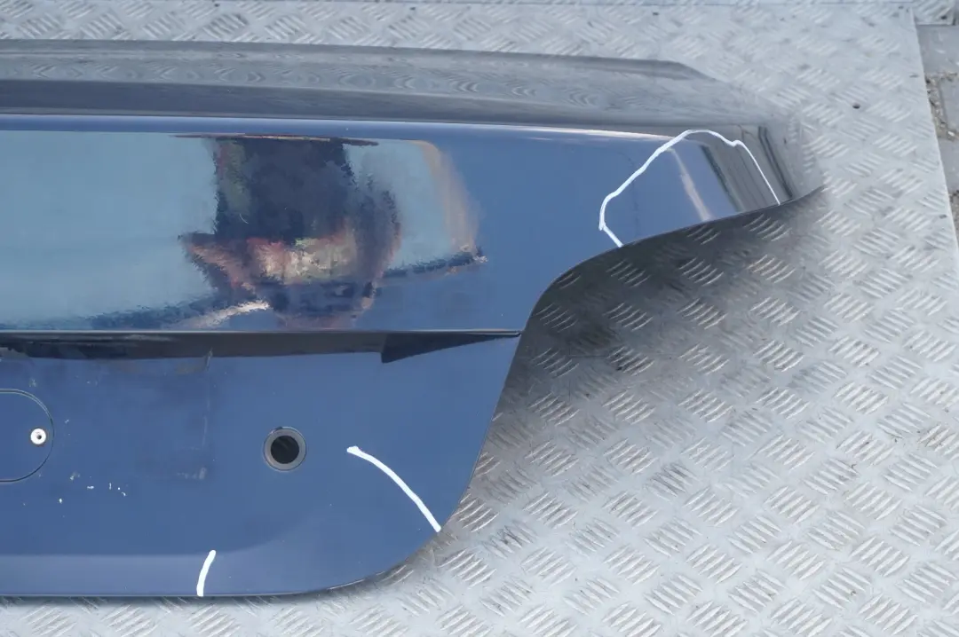 BMW 5 Series E60 Trunk Boot Lid Tailgate Monacoblau Monaco Blue Metallic - A35 - SKU 7122441-MB - Part number 7122441