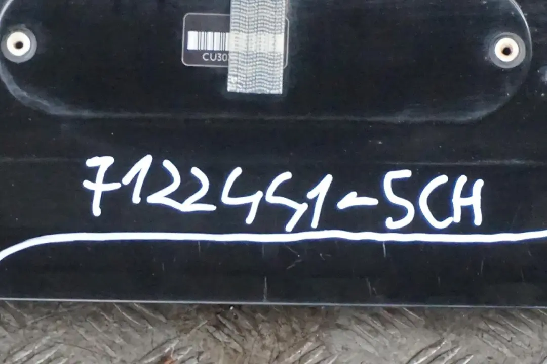 BMW E60 Klapa pokrywa bagażnika tylna schwarz II - SKU 7122441-SCH - Numer Części 7122441