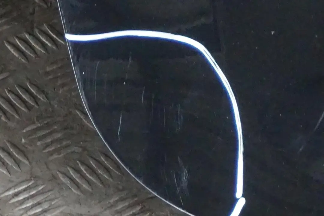 BMW 5 Series E60 Trunk Boot Lid Tailgate Schwarz 2 Black - 668 - SKU 7122441-SCH - Part number 7122441