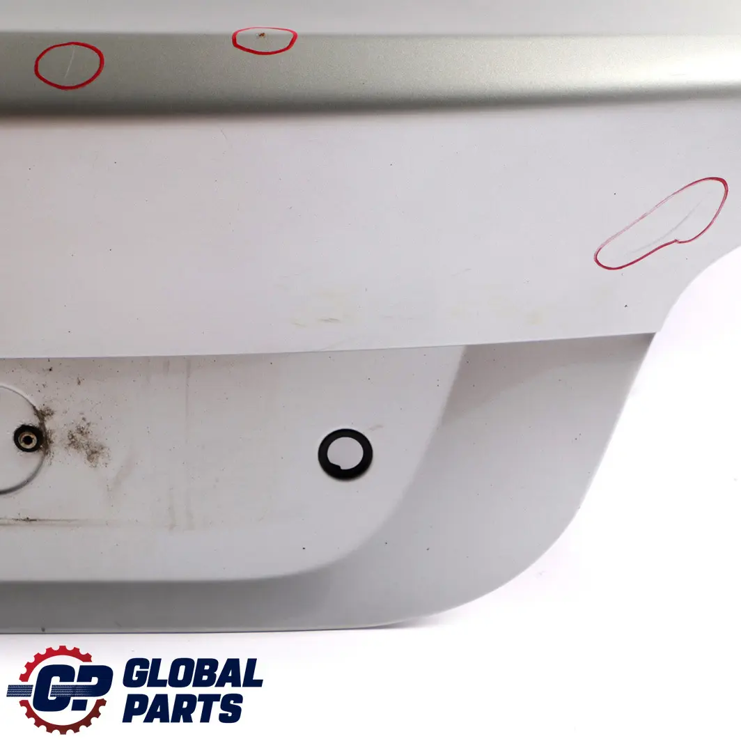 Trunk Boot Lid Tailgate Titansilber Silver Metallic - 354 to BMW 5 Series E60 1 with Part number 7122441 BMW 5 Series E60 1 Trunk Boot Lid Tailgate Titansilber Silver Metallic - 354 - SKU 7122441-TS1 - Part number 7122441