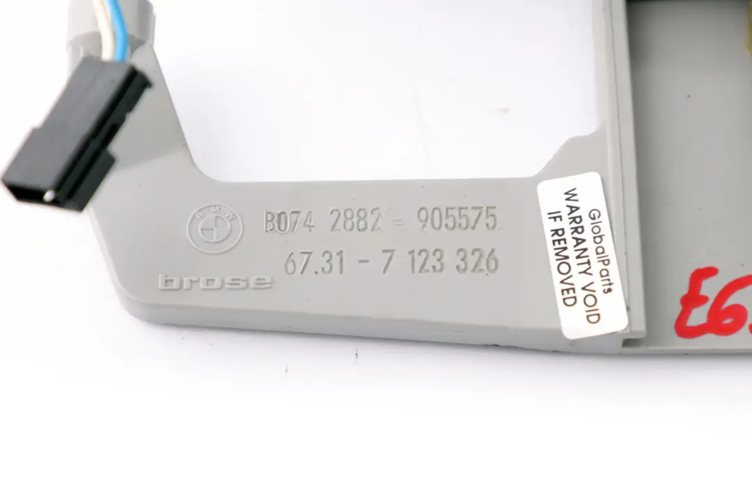 Headrest Adjustment Actuator Drive to BMW E65 E66 E67 Rear Seat with Part number 7123326 BMW E65 E66 E67 Rear Seat Headrest Adjustment Actuator Drive - SKU 7123326 - Part number 7123326