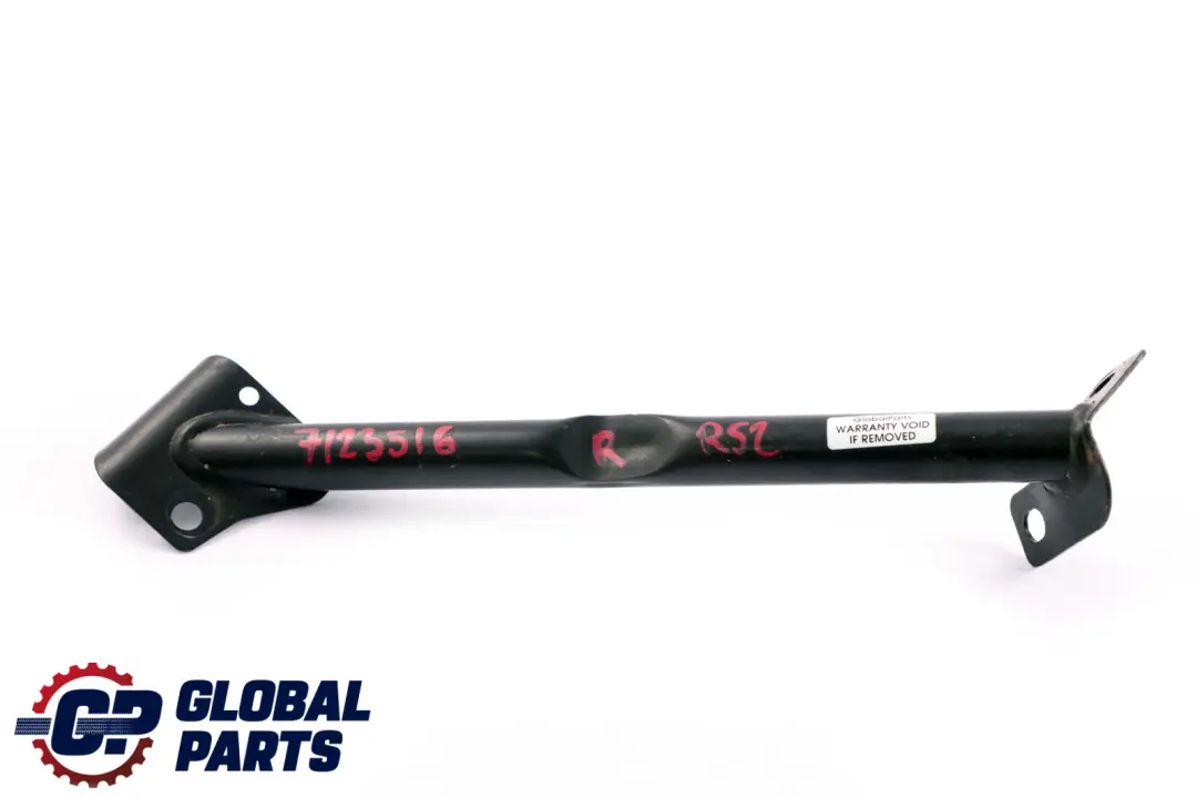 Diagonal Rod Strut Chassis Support Right para Mini R52 Convertible con número de pieza 7123516 Mini R52 Convertible Diagonal Rod Strut Chassis Support Right - SKU 7123516 - Número de pieza 7123516