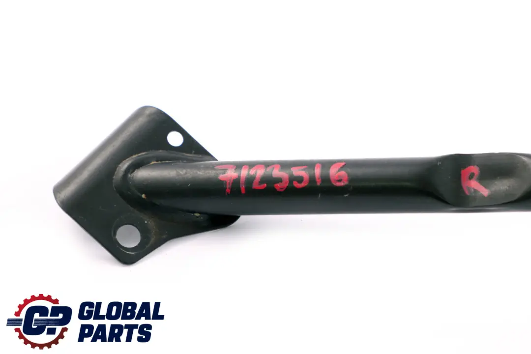 Diagonal Rod Strut Chassis Support Right para Mini R52 Convertible con número de pieza 7123516 Mini R52 Convertible Diagonal Rod Strut Chassis Support Right - SKU 7123516 - Número de pieza 7123516