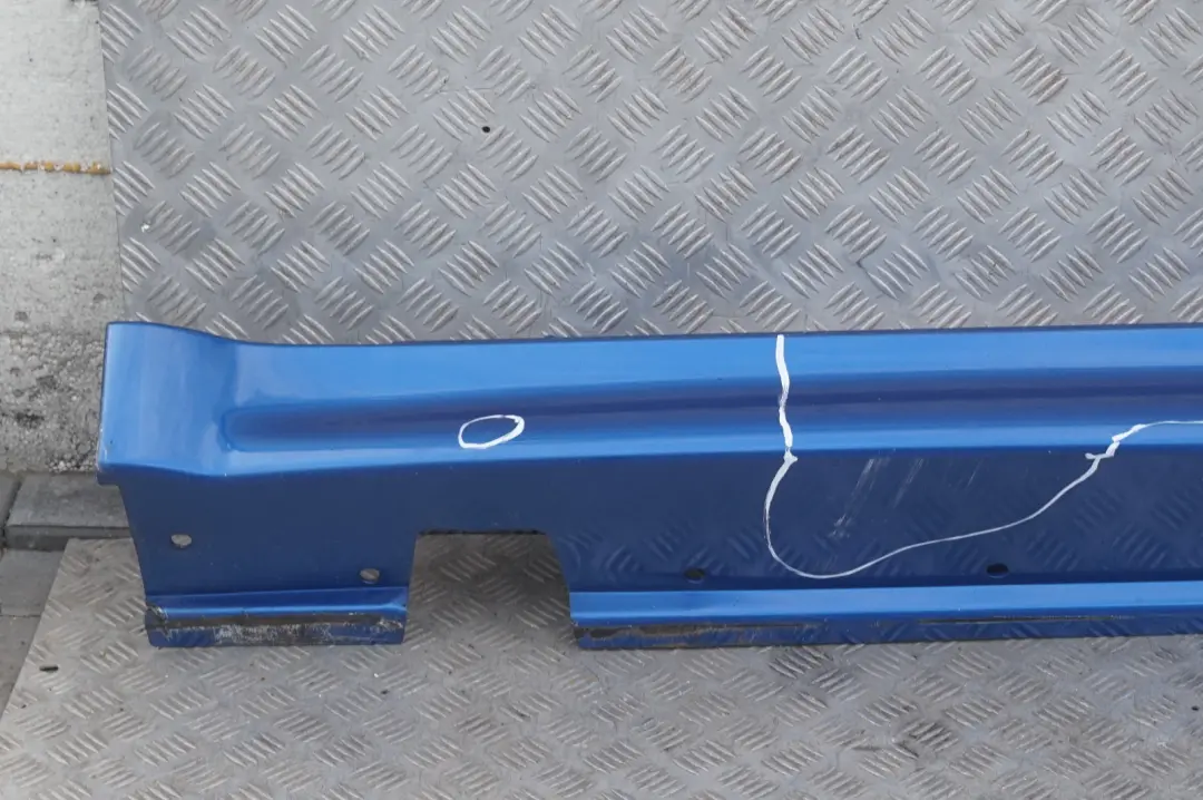 BMW MINI R52 Cooper S Seitenschweller links Hyper Blue Blau Metallic - A28 - SKU 7124375-HYB - Teilenummer 1505863