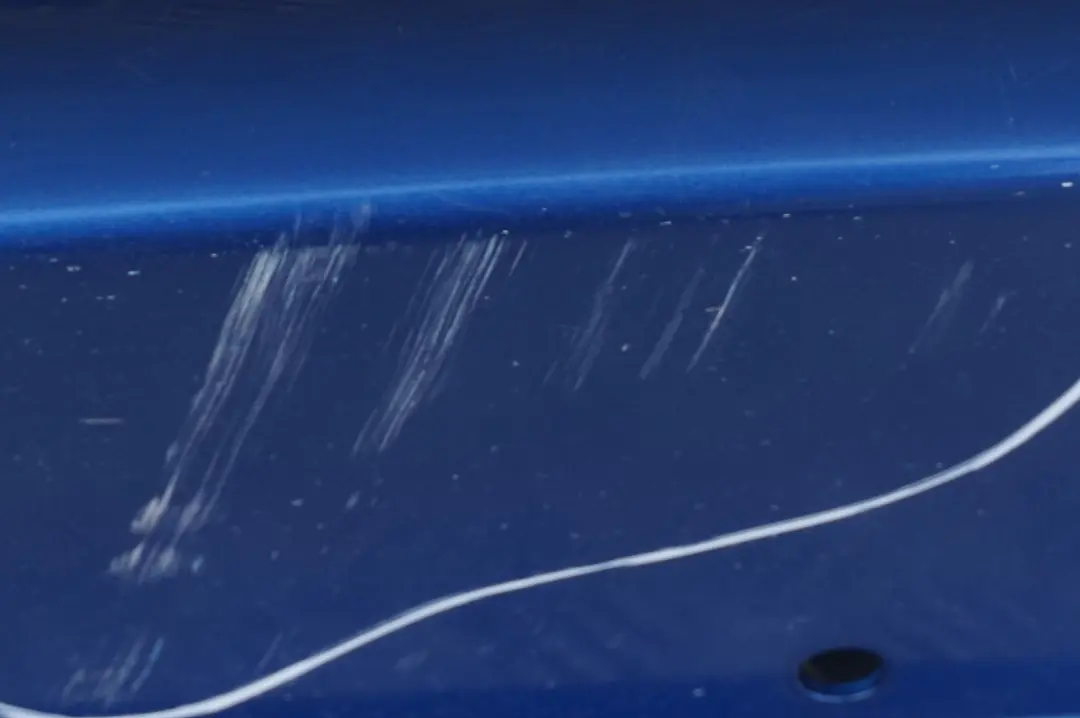 BMW MINI One R52 Cooper S Left N/S Side Cover Trim Skirt Panel Hyper Blue - A28 - SKU 7124375-HYB - Part number 1505863