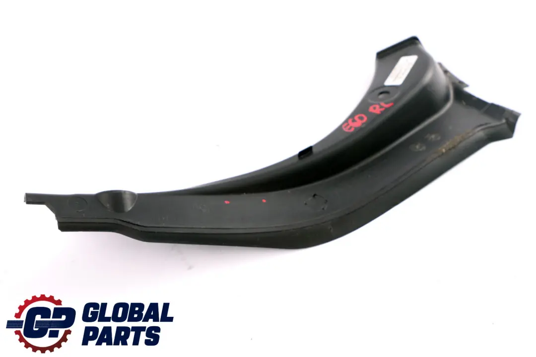 BMW 5 er E60 E60N LCi Blende Wasserrinne hinten links 5171 - SKU 7124407 - Teilenummer 7124407