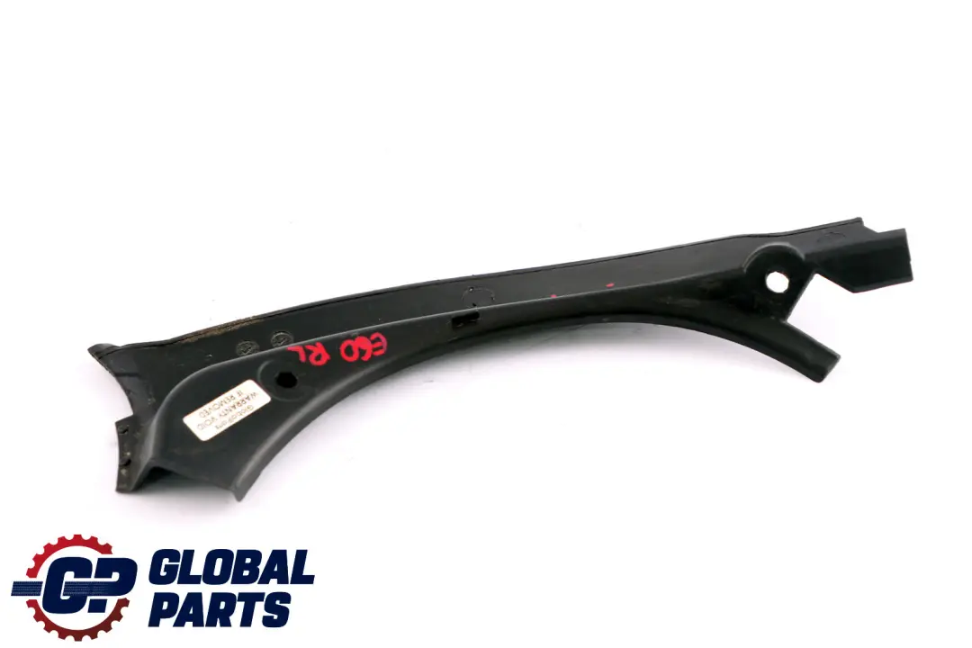 BMW 5 er E60 E60N LCi Blende Wasserrinne hinten links 5171 - SKU 7124407 - Teilenummer 7124407