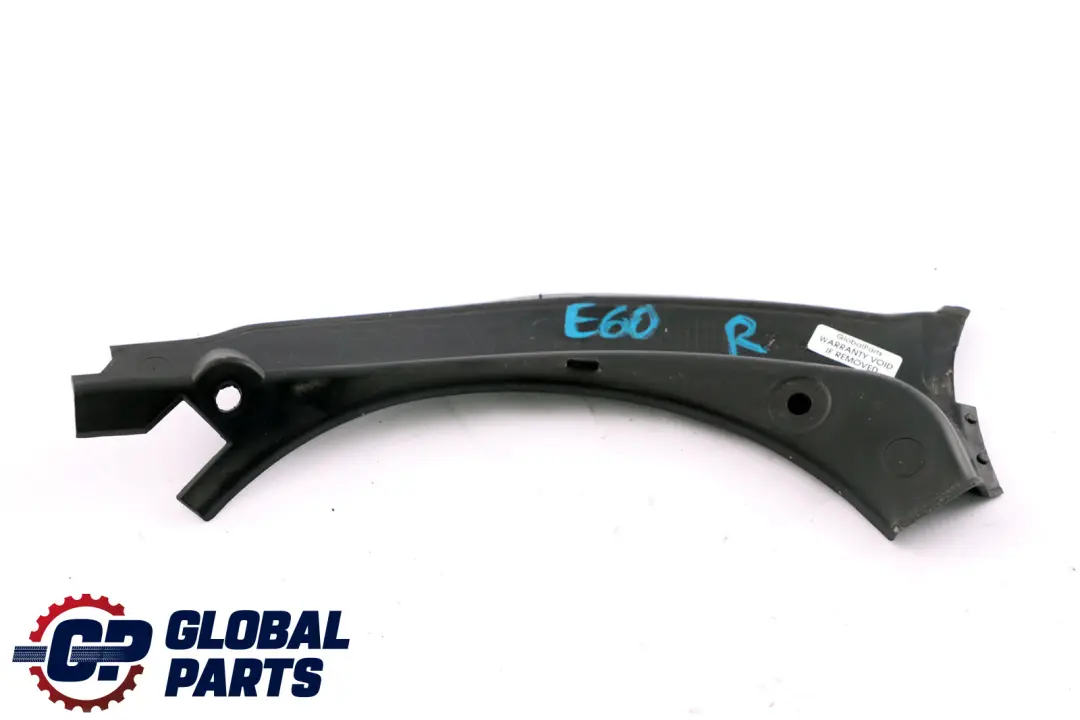 BMW 5 er E60 E60N LCI Blende Wasserrinne Hinten Rechts 5171 - SKU 7124408 - Teilenummer 7124408