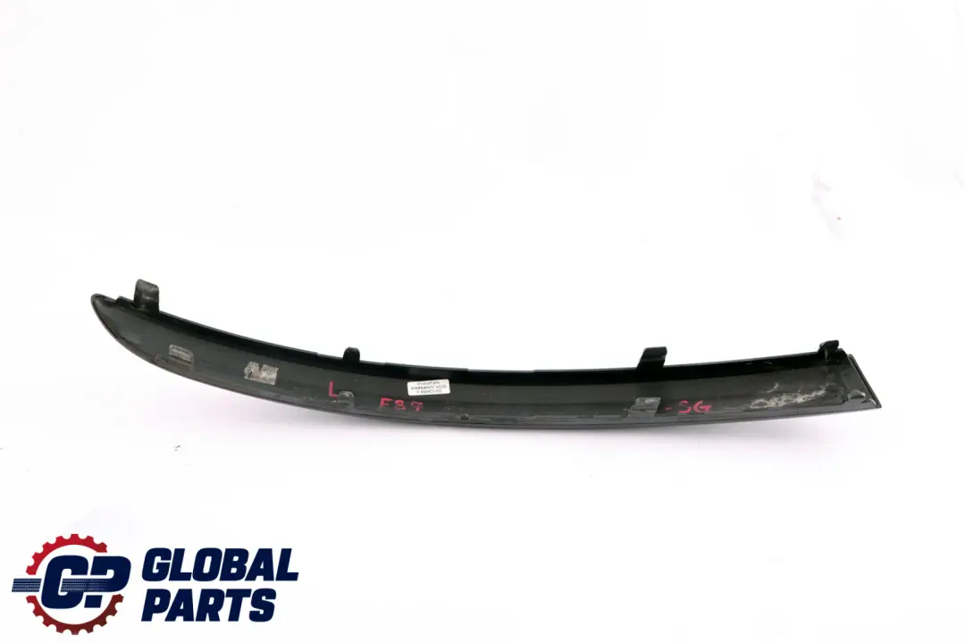 BMW 1 er E87 Stoßstange Stossleiste vorne links Sparkling Graphite - SKU 7124499-SG - Teilenummer 7124499