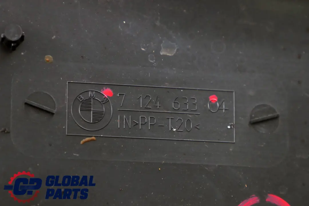 BMW E60 E61 LCi Cubierta del panel De La bandeja De La bateria - SKU 7124633 - Número de pieza 7124633