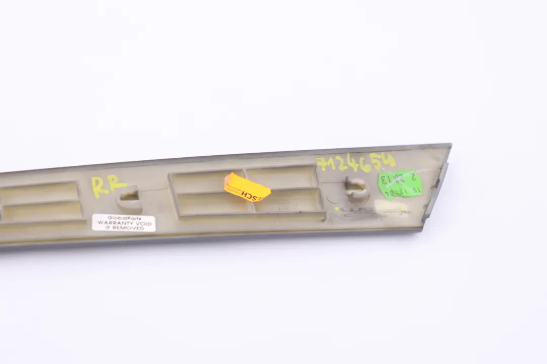 Tapa Interior Panel Trasero Derecho Grafito para BMW Serie X5 E53 con número de pieza 8265480 BMW Serie X5 E53 Tapa Interior Panel Trasero Derecho Grafito - SKU 7124654 - Número de pieza 8265480