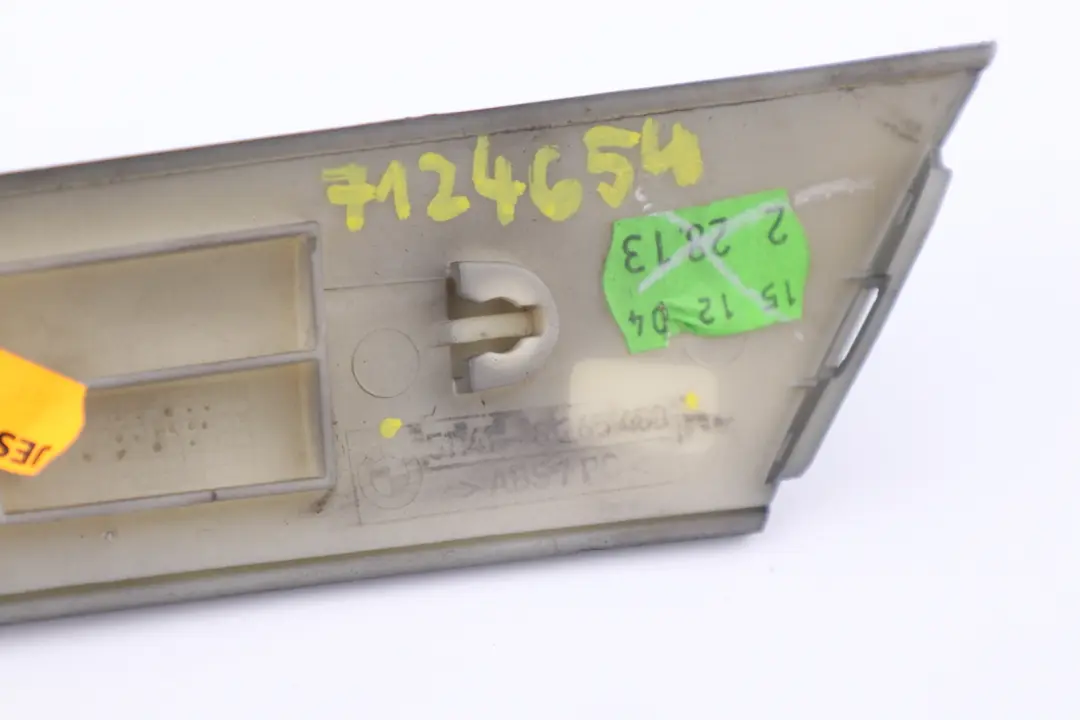 BMW Serie X5 E53 Tapa Interior Panel Trasero Derecho Grafito - SKU 7124654 - Número de pieza 8265480