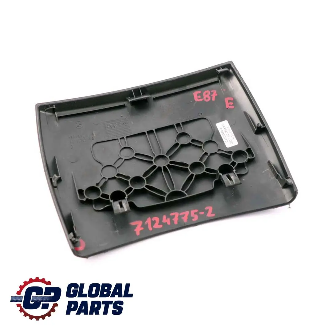 BMW 1 E87 2 Garniture de la Console Centrale Arriere Noir 7068730 - SKU 7124775-2 - Numéro de pièce 7124775