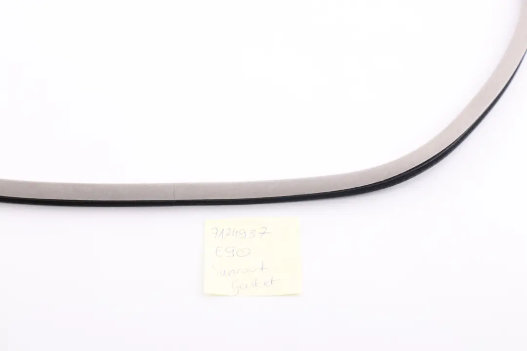 Reihe E90 E91 E92 Glasdach Schiebedach Gummidichtung Grau Grey 5144 für BMW 3 mit Teilenummer 7124937 BMW 3 Reihe E90 E91 E92 Glasdach Schiebedach Gummidichtung Grau Grey 5144 - SKU 7124937 - Teilenummer 7124937