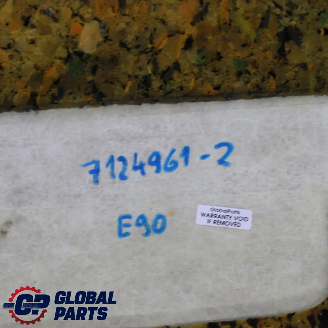 BMW 3 Series E90 2 Rear Window Shelf Grey Grau 5146 - SKU 7124961-2 - Part number 7124961