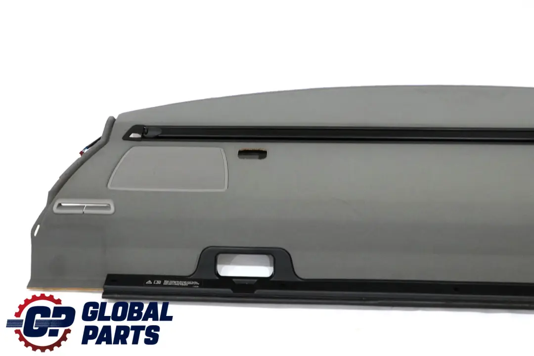 Ablegeboden mit Sonnenschutzrollo Stoff Grau 9111234 für BMW 3 er E90 mit Teilenummer 7124961 BMW 3 er E90 Ablegeboden mit Sonnenschutzrollo Stoff Grau 9111234 - SKU 7124963 - Teilenummer 7124961