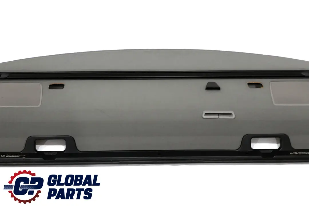 Ablegeboden mit Sonnenschutzrollo Stoff Grau 9111234 für BMW 3 er E90 mit Teilenummer 7124961 BMW 3 er E90 Ablegeboden mit Sonnenschutzrollo Stoff Grau 9111234 - SKU 7124963 - Teilenummer 7124961