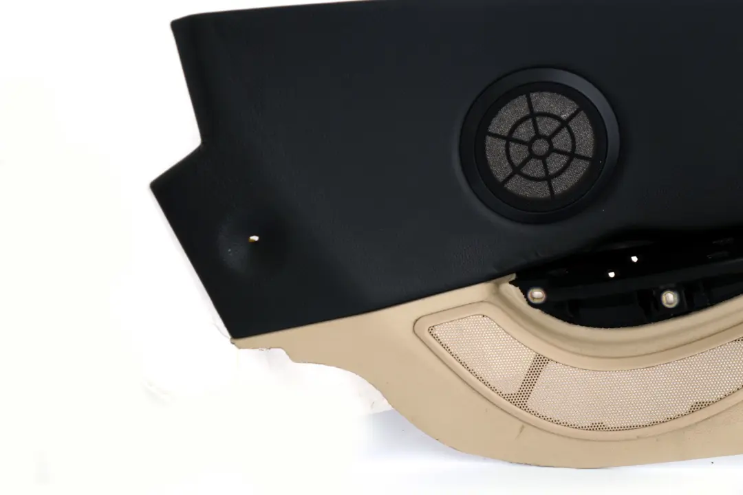 Left N/S Lateral Trim Panel Leather Cream Beige to BMW 6 Series E63 E64 Rear with Part number 7125031 BMW 6 Series E63 E64 Rear Left N/S Lateral Trim Panel Leather Cream Beige - SKU 7125031 - Part number 7125031