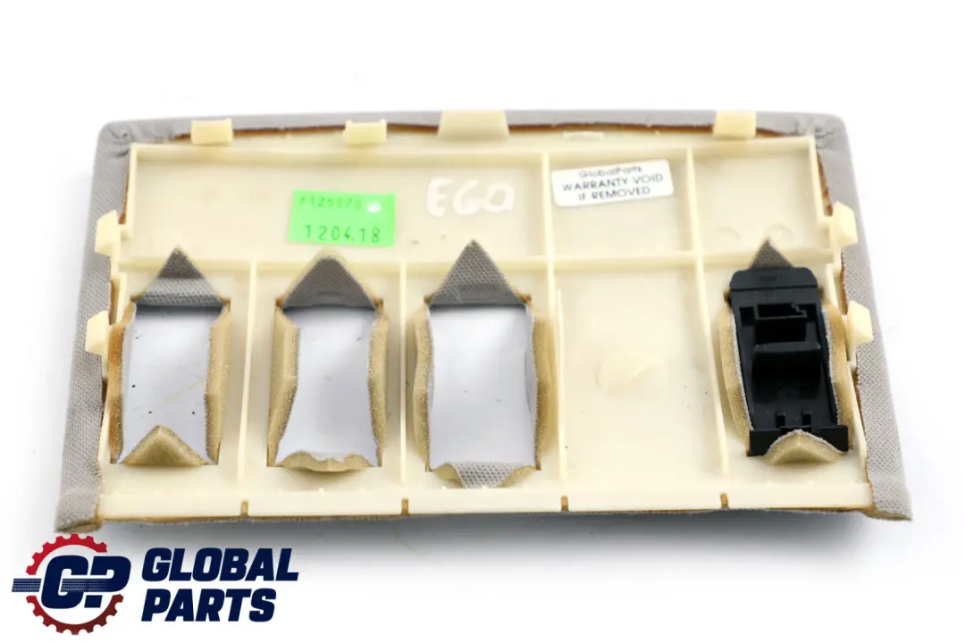 Front Headlining Trim Cover Panel Himmelgrau to BMW 5 Series E60 E61 with Part number 7125070 BMW 5 Series E60 E61 Front Headlining Trim Cover Panel Himmelgrau - SKU 7125070 - Part number 7125070