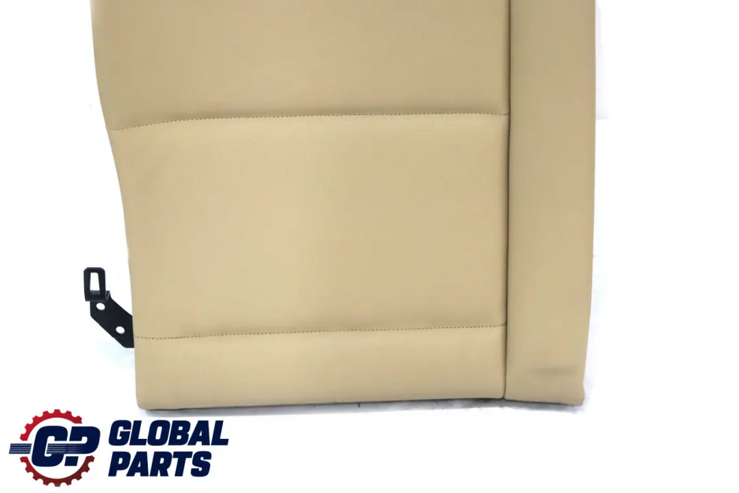 BMW 5 Series E61 Touring Rear Right O/S Seat Back Cover Backrest Beige Leather - SKU 7125232 - Part number 7125232