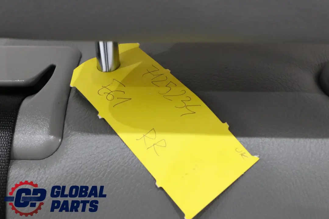 BMW E61 Touring Trasero Derecho Asiento Respaldo Cubierta Gris Cuero - SKU 7125234 - Número de pieza 7125234
