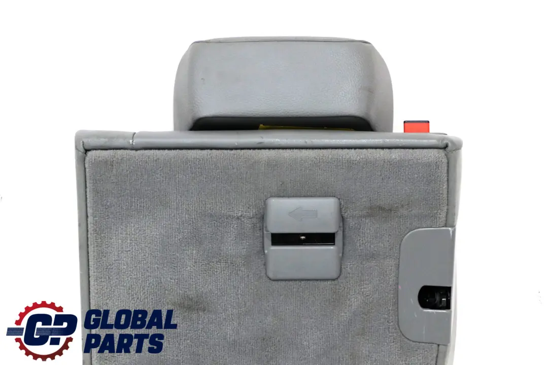BMW E61 Touring Trasero Derecho Asiento Respaldo Cubierta Gris Cuero - SKU 7125234 - Número de pieza 7125234