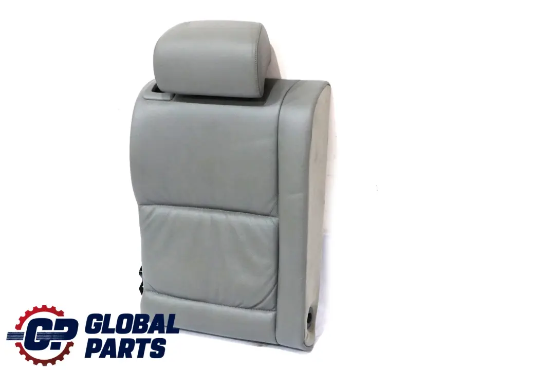BMW E61 Touring Sitzbezug Rückenlehne Hinten Rechts Leder Grau - SKU 7125234 - Teilenummer 7125234