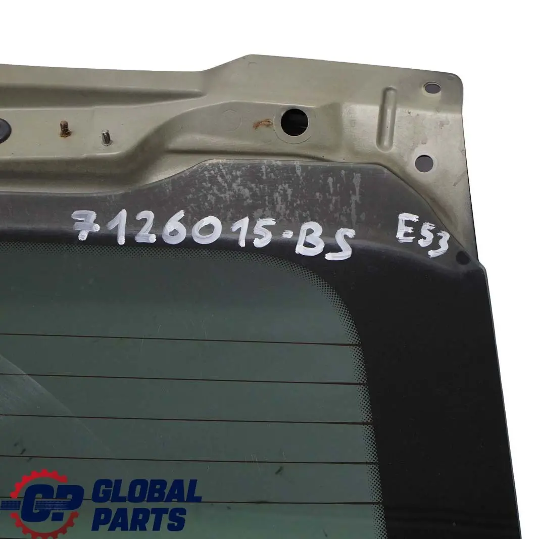 BMW X5 SERIES E53 Trunk Lid Tailgate Boot Rear Black Sapphire Metallic - 475 - SKU 7126015-BS - Part number 7126015