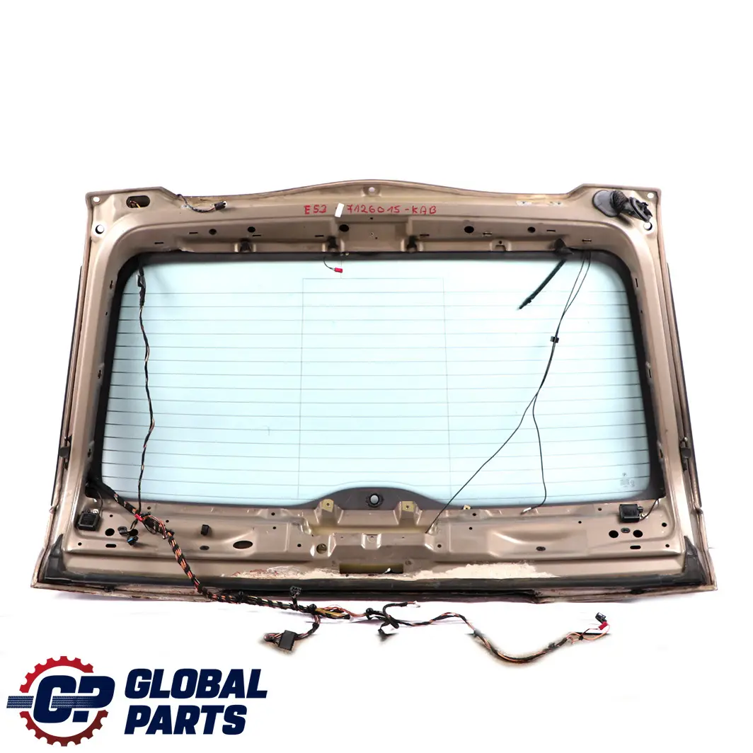 Trunk Lid Tailgate Boot Rear Kalahari Beige Metallic - 481 to BMW X5 E53 with Part number 7126015 BMW X5 E53 Trunk Lid Tailgate Boot Rear Kalahari Beige Metallic - 481 - SKU 7126015-KAB - Part number 7126015