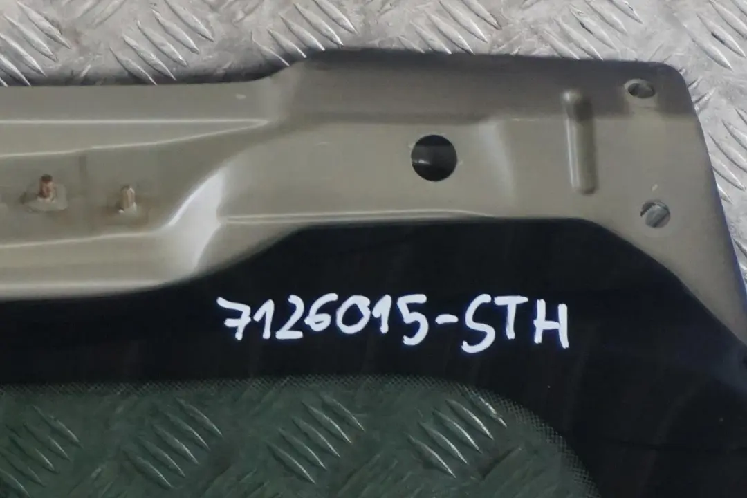 BMW X5 Series E53 Trunk Lid Tailgate Boot Rear Stahlgrau Steel Grey - 400 - SKU 7126015-STH - Part number 7126015