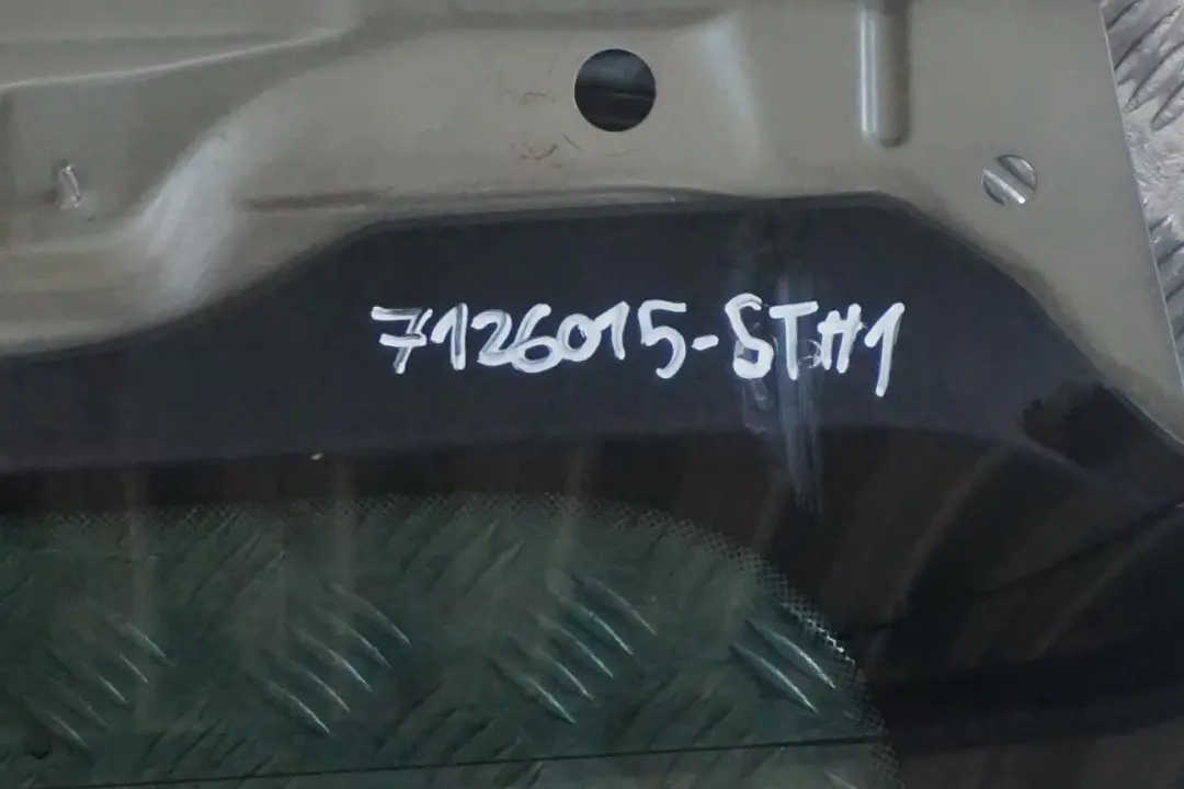 BMW E53 X5 Klapa bagażnika pokrywa stahlgrau 400 - SKU 7126015-STH1 - Numer Części 7126015