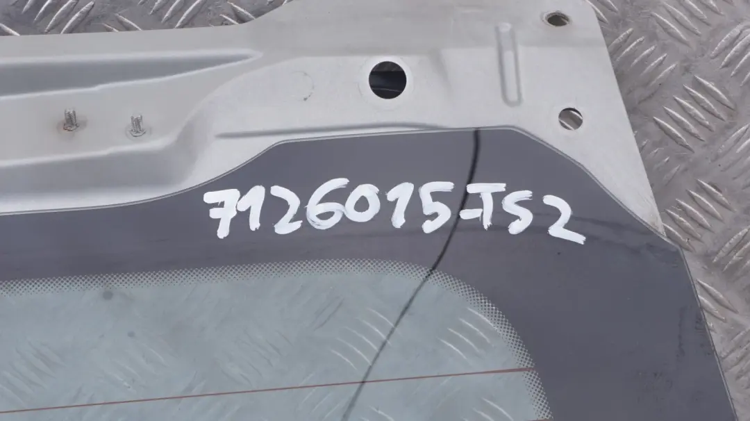 BMW X5 Series E53 2 Trunk Lid Tailgate Boot Rear Titansilber Silber Silver - SKU 7126015-TS2 - Part number 7126015