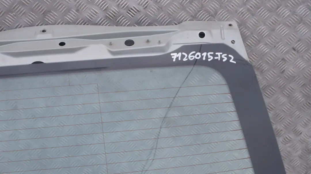 BMW X5 Series E53 2 Trunk Lid Tailgate Boot Rear Titansilber Silber Silver - SKU 7126015-TS2 - Part number 7126015
