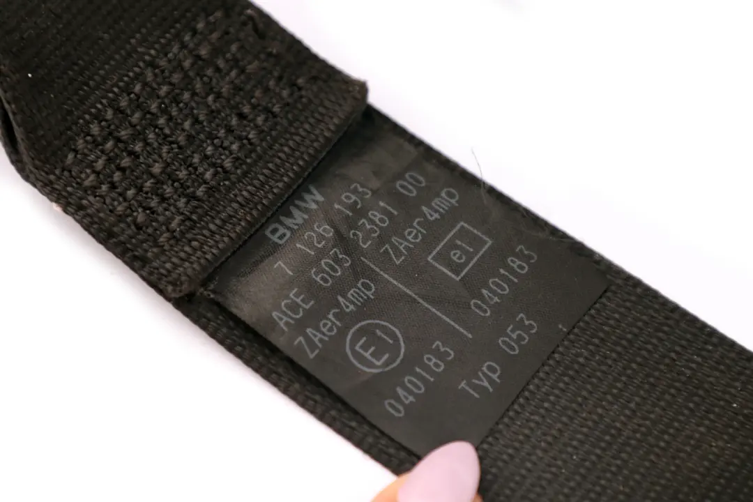 Upper Belt Force Limiter Front Left N/S Black to BMW 3 Series Compact E46 with Part number 7126193 BMW 3 Series Compact E46 Upper Belt Force Limiter Front Left N/S Black - SKU 7126193 - Part number 7126193