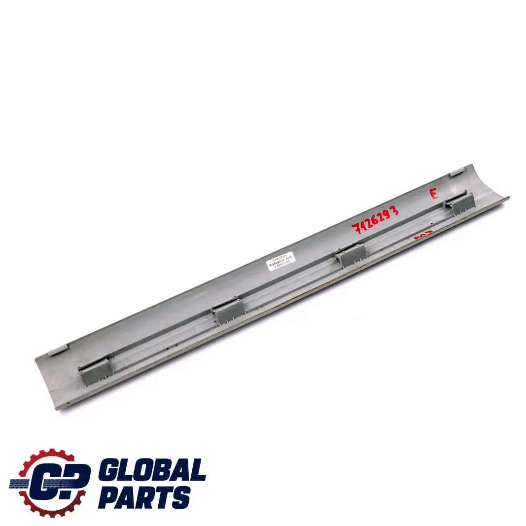 BMW 1 Series E87 Door Entrance Kick Trim Cover Strip Front Alaska Grey - SKU 7126293 - Part number 7126293