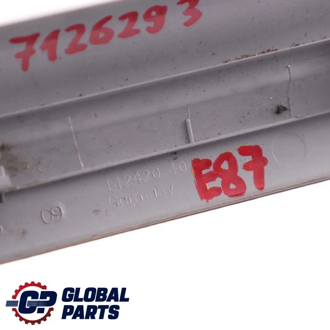 Abdeckleiste Einstieg Vorne Alaska Grau für BMW 1 er E87 mit Teilenummer 7126293 BMW 1 er E87 Abdeckleiste Einstieg Vorne Alaska Grau - SKU 7126293 - Teilenummer 7126293