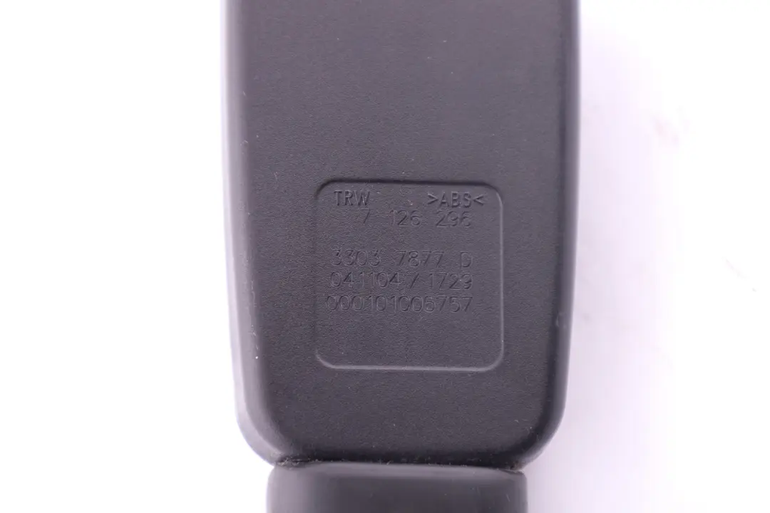 BMW E81 E87 E90 E91 Hebilla Tensora Cinturón Seguridad Inferior Derecho - SKU 7126296 - Número de pieza 72117126296