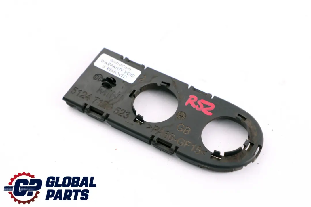 Trunk Lid Bracket Covering Cover Cap Hinge to BMW Mini Cooper R52 Cabrio with Part number 7126523 BMW Mini Cooper R52 Cabrio Trunk Lid Bracket Covering Cover Cap Hinge - SKU 7126523 - Part number 7126523