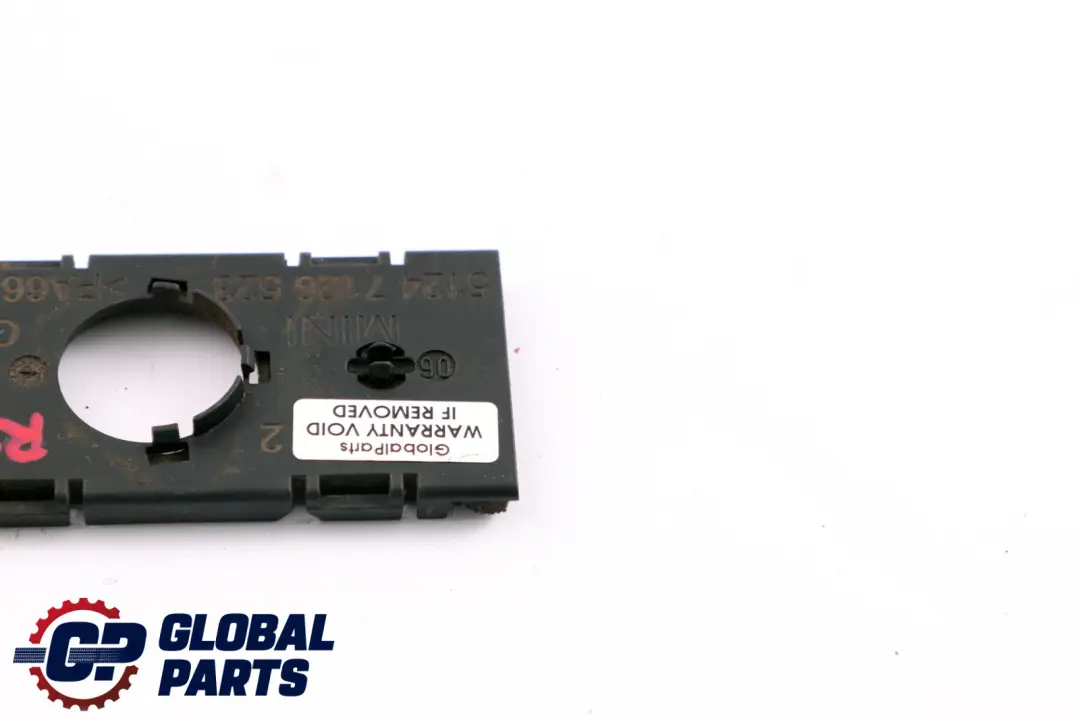 Trunk Lid Bracket Covering Cover Cap Hinge to BMW Mini Cooper R52 Cabrio with Part number 7126523 BMW Mini Cooper R52 Cabrio Trunk Lid Bracket Covering Cover Cap Hinge - SKU 7126523 - Part number 7126523