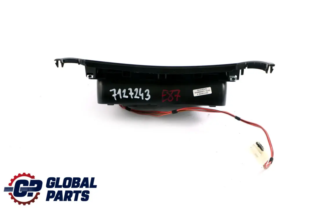 Blende Ascher/Ablage gomera-schwarz vorn für BMW 1 er E87 mit Teilenummer 7127243 BMW 1 er E87 Blende Ascher/Ablage gomera-schwarz vorn - SKU 7127243 - Teilenummer 7127243