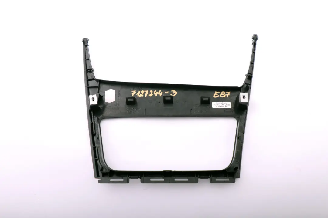 Ashtray Finisher Trim Tray Decor Gomera Black Front to BMW 1 Series 3 E87 with Part number 7127244 BMW 1 Series 3 E87 Ashtray Finisher Trim Tray Decor Gomera Black Front - SKU 7127244-3 - Part number 7127244