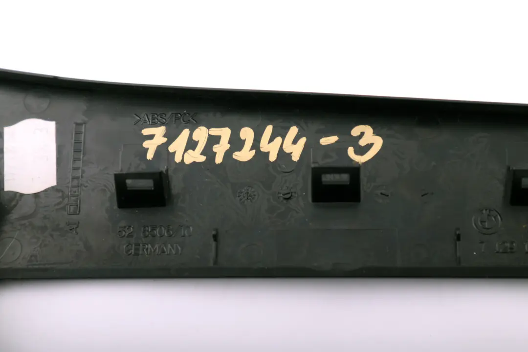 Ashtray Finisher Trim Tray Decor Gomera Black Front to BMW 1 Series 3 E87 with Part number 7127244 BMW 1 Series 3 E87 Ashtray Finisher Trim Tray Decor Gomera Black Front - SKU 7127244-3 - Part number 7127244