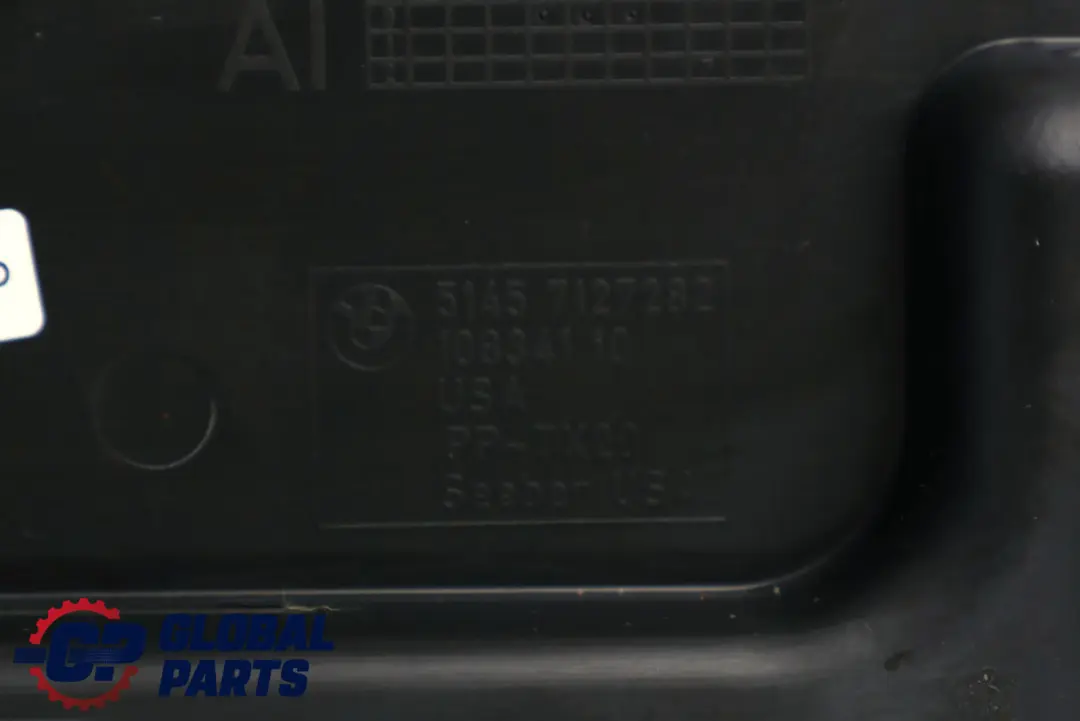 BMW X5 Series E70 Rear Trunk Battery Cover Tray Storage Box 5147 - SKU 7127282 - Part number 7127282