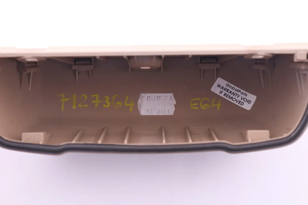 Rollover Cover Trim Panel Cream Beige 7066142 to BMW 6 Series E64 Convertible Rear with Part number 7127364 BMW 6 Series E64 Convertible Rear Rollover Cover Trim Panel Cream Beige 7066142 - SKU 7127364 - Part number 7127364