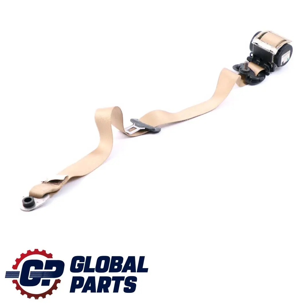 BMW E60 E61 Front Upper Seat Belt Seatbelt Pretensioner Right O/S Beige 7127410
