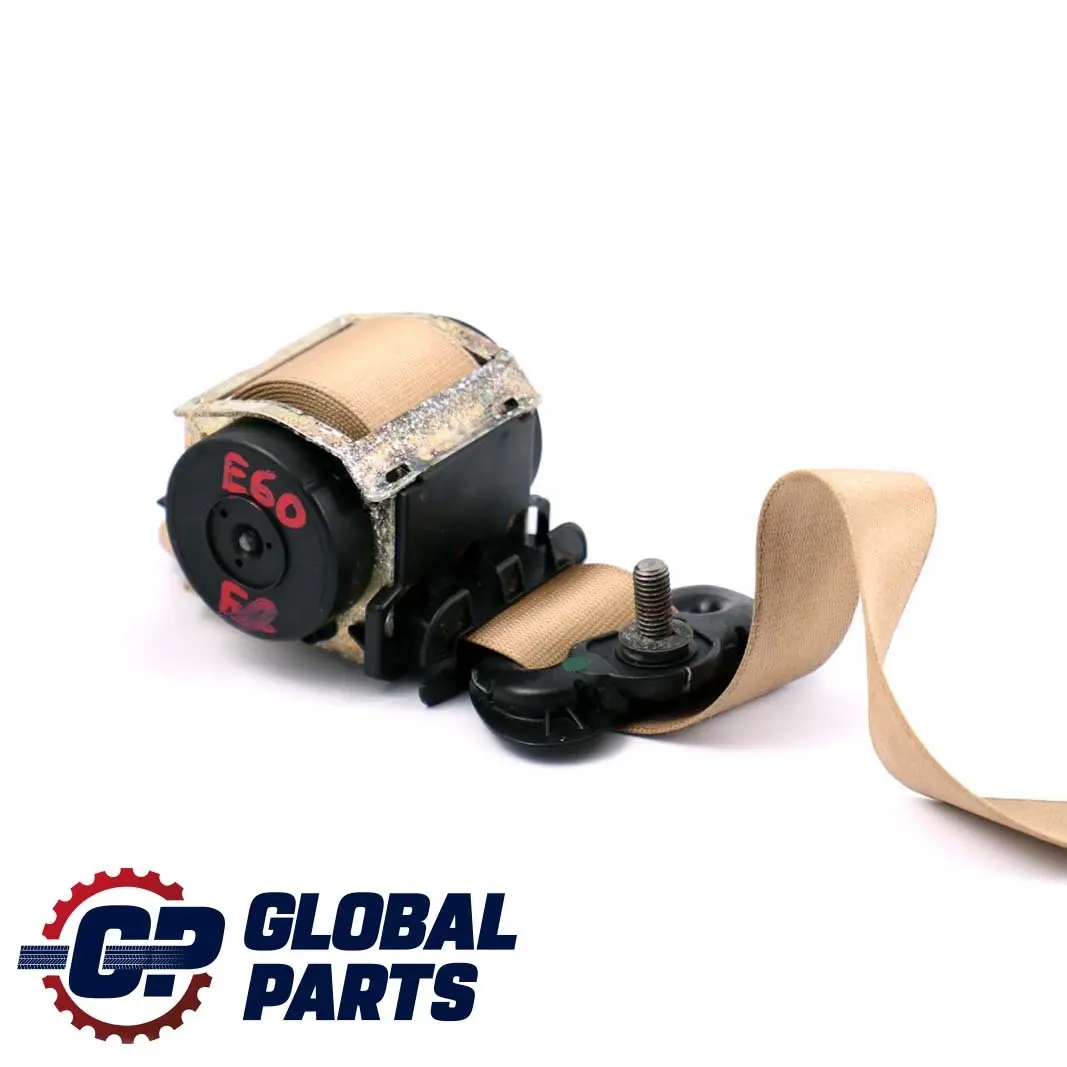 BMW E60 E61 Oberer Sicherheitsgurt Gurtstraffer Vorne Rechts Beige - SKU 7127410 - Teilenummer 7127410