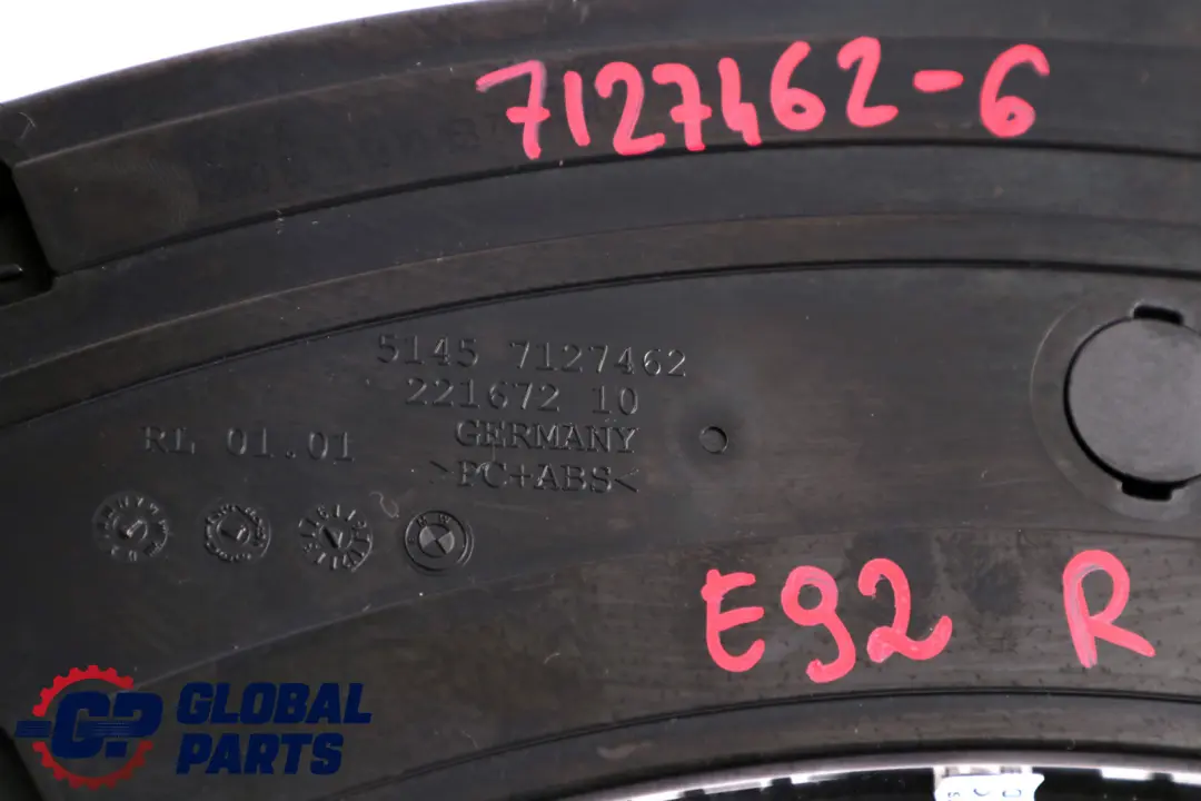 Drink Holder Right O/S Cream Beige Chrome to BMW 3 Series 6 E92 E93 LCI with Part number 9173468 BMW 3 Series 6 E92 E93 LCI Drink Holder Right O/S Cream Beige Chrome - SKU rhd-7127462-6 - Part number 9173468