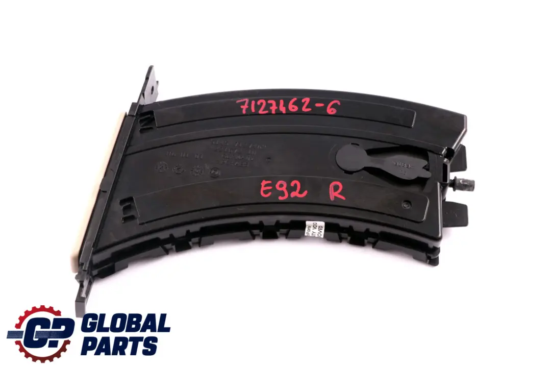 BMW 3 Series 6 E92 E93 LCI Drink Holder Right O/S Cream Beige Chrome - SKU rhd-7127462-6 - Part number 9173468