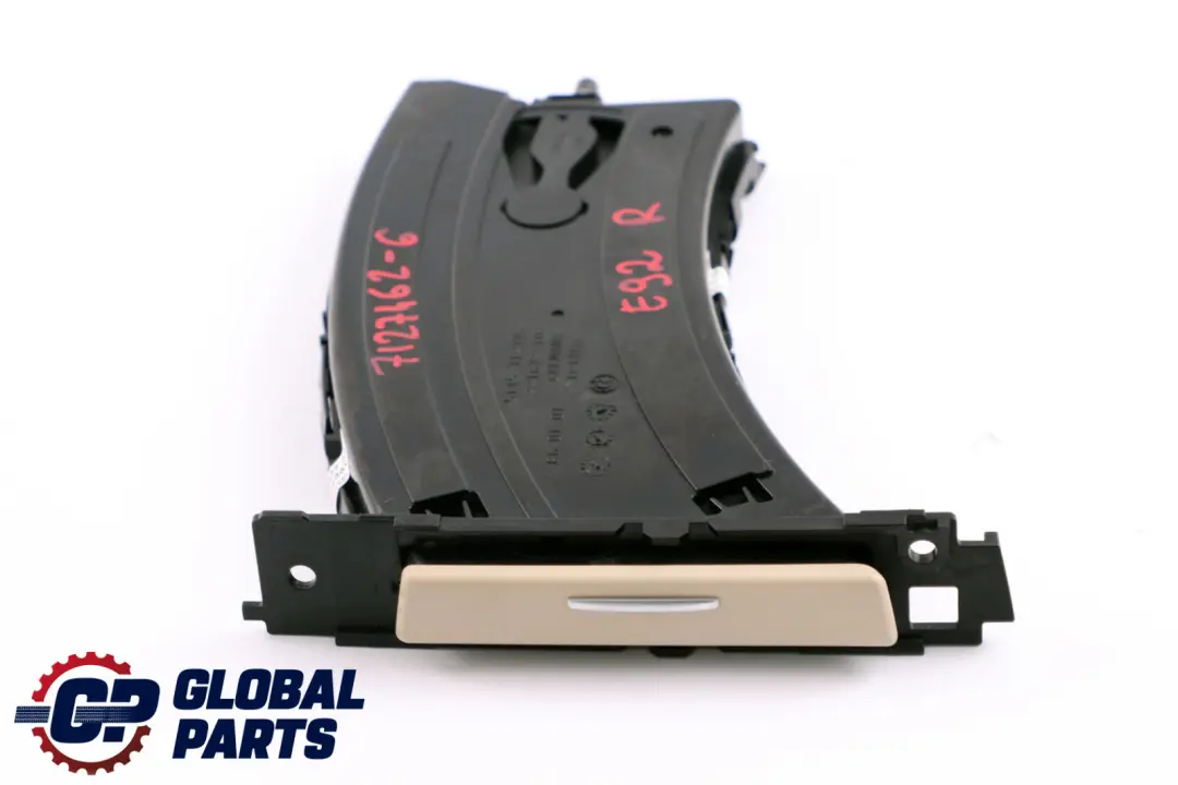 Drink Holder Right O/S Cream Beige Chrome to BMW 3 Series 6 E92 E93 LCI with Part number 9173468 BMW 3 Series 6 E92 E93 LCI Drink Holder Right O/S Cream Beige Chrome - SKU rhd-7127462-6 - Part number 9173468