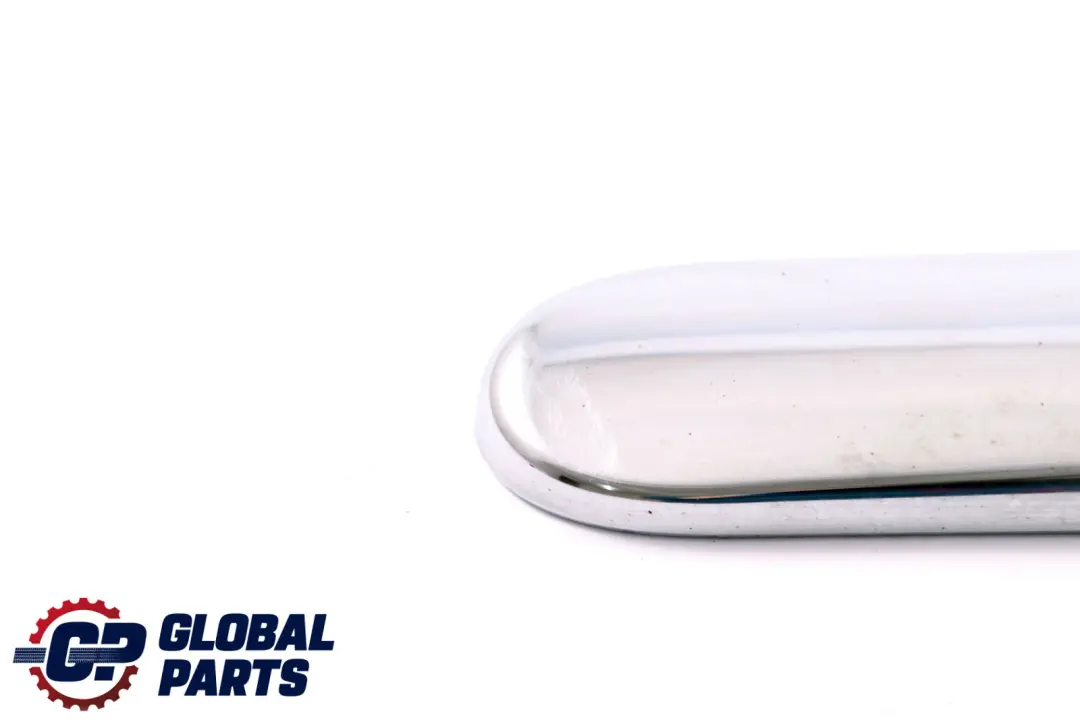 Mini Cooper R52 Cabrio Trunk Lid Cover Hinge Right O/S Chrome - SKU 7127550 - Part number 7127550